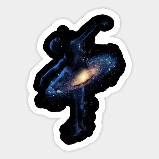 Cosmic Dance Sticker by astronaut